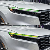 Headlight DRL Day Time Running Light Tint Pre-cut Overlay for 2023-2026 Honda CR-V